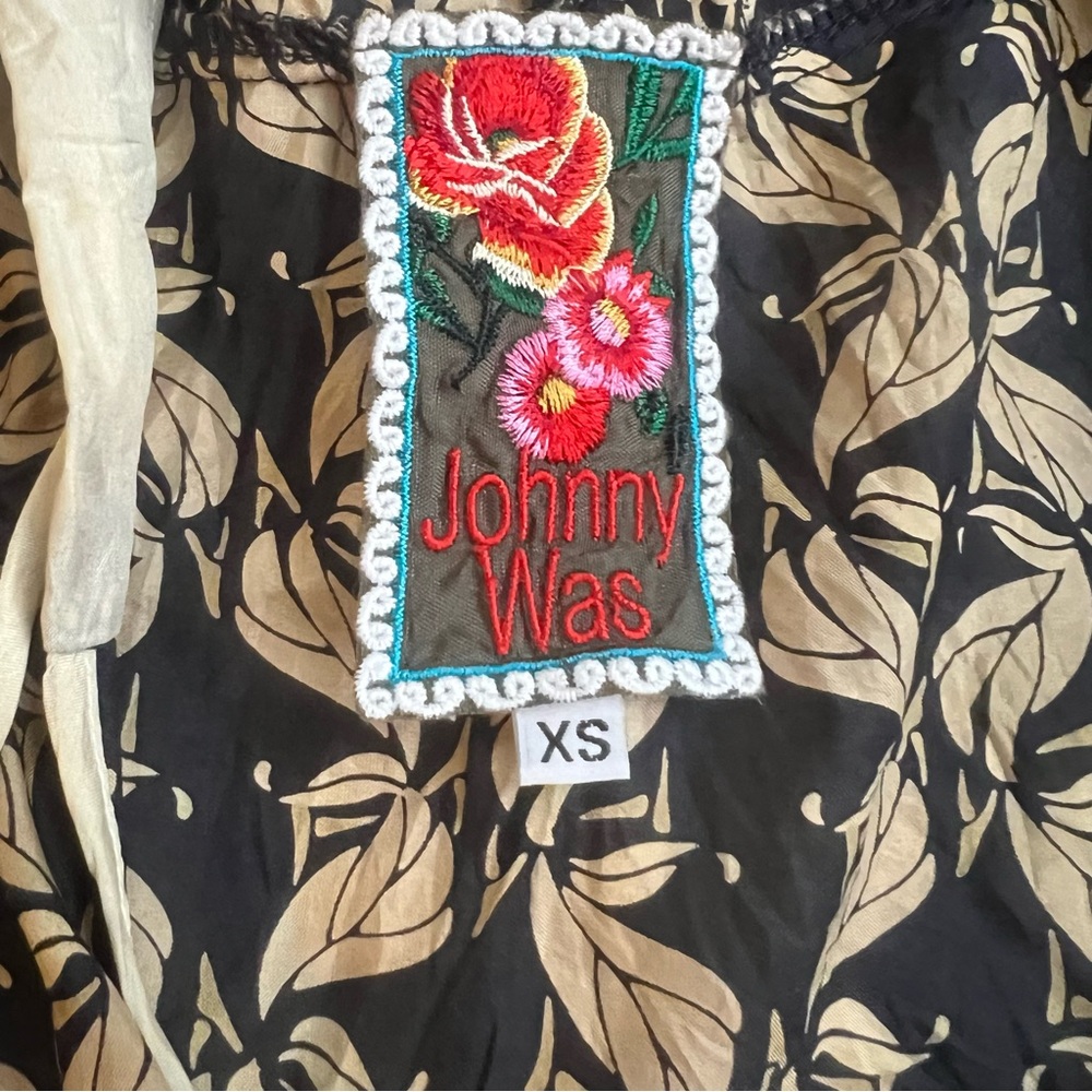 Johnny Was Silk Tunic